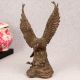 Handcrafted Finest Brass Statue of Eagle in Attacking Position