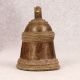 Brown Finish Brass Hanging Bell for Prayer Room