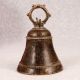 Handcrafted Brown Finish Hanging Bell Made of Brass