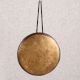 Elegant Brown Bell Metal Gong in Tibetan Art for Decor