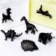Antique Animals Iron Cabinet Knobs 6 Pieces