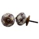 Cherry Tiny Floral Dresser Knob