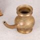 Antique Brown Handmade Brass Water Pot for Home Decor
