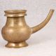Antique Brown Handmade Brass Water Pot for Home Decor
