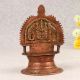 South Indian Brass Gajlakshmi Oil Lamp for Prayer Room