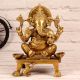 Premium Brass Lord Ganesha Statue for Prayer Room