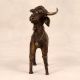 Handcrafted Vintage Tribal Nandi Statue Made of Finest Brass