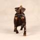 English Art Handmade Brass Statue of Fighting Bull for Decor