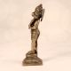 Silver Finish Brass Lord Hanuman Statue for Prayer Room