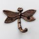 Antique Iron Dragonfly Key Wall Hooks