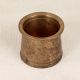 Vintage Handmade Brass Panchpatra Holy Pot for Decor