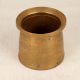 Holy Brass Panchpatra Pot in South Indian Art for Decoration