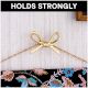 Decorative Gold Bow Hooks Wall Mounted Coat Hook