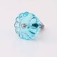 Turquoise Melon Glass Drawer Knob