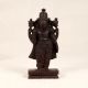Dark Brown Wooden Lord Vishnu Dashavatara Statue in Set of 10