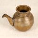 Vintage Handcrafted Brass Holy Pot with Spout for Decoration