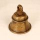 Handmade Bell with Loop Made of Bell Metal for Hanging