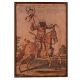 Vintage Paper Print of Man Riding Horse for Decoration
