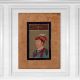 Vintage Small Paper Painting of Maharaja for Decoration
