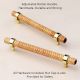 Adjustable Natural Round Rattan Drawer Handles (7 Inch)