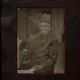 Vintage Photograph of Old Man in Wooden Frame for Collection