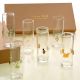 Modern Transparent Shot Glasses for Decoration in Set of 6