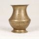 Vintage Brown Handmade Holy Water Pot Made of Brass