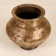 Antique Finish Traditional Brass Holy Water Pot for Rituals