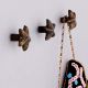 Modern Antique Starfish Iron Wall Hooks-3 Pieces
