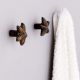 Modern Antique Starfish Iron Wall Hooks-3 Pieces