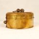 Antique Brown Handmade Jewelry Box Made of Finest Brass