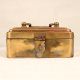 Indian Handcrafted Brass Jewelry Box for Vintage Collection
