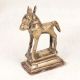 Indian Handmade Brass Horse Statue from West India