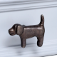 Antique Puppy Iron Cabinet Knob