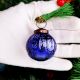 12 Pieces Modern Blue Coloured Christmas Ornaments