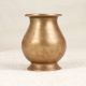South Indian Brass Holy Water Pot in Brown Finish for Rituals
