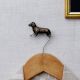 Handmade Antique Dog Wall Hook
