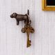 Decorative Modern Antique Puppy Iron Wall Hook
