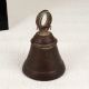 Indian Handmade Bell Metal Temple Bell with Loop for Hanging