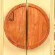 Natural Large Wooden Door Handles 2 Pieces (6 Inches)