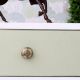 Modern Brass Floral Drawer Knobs