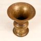Handcrafted South Indian Art Flower Pot Made of Finest Brass