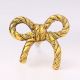 Gold Bow Metal Drawer Knob
