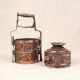 Vintage Premium Copper Lunch Box for Collection and Decoration