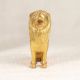 Golden Finish Brass Lion Statue for Home Decoration and Collection