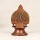 Handcrafted Vintage Brass Gajlakshmi Oil Lamp for Home Decor