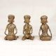 Handmade Finest Brass Musicians Statue for Decoration in Set of 3