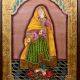 Tanjore Painting of Lady for Home and Office Decoration