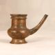 Handcrafted High-Quality Brass Water Pot with Spout for Temple