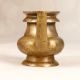 Sturdy Handmade Brass Holy Water Pot for Flower Decoration